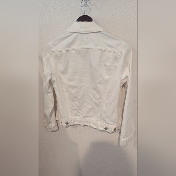 Lucky Brand White Jean Jacket - Picture 2 of 3